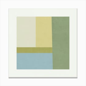 Minimalist Abstract Geometries - Vb01 Canvas Print