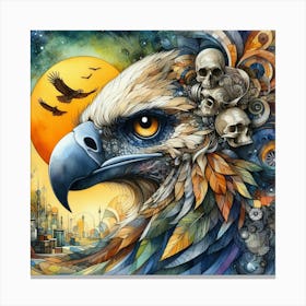 The Vulture’s Gaze Canvas Print