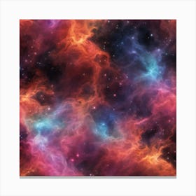 153537 Glowing Nebula Of Vibrant Gas And Dust, Celestial, Xl 1024 V1 0 Canvas Print