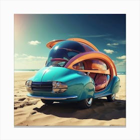 Futuristic Car 3 Canvas Print