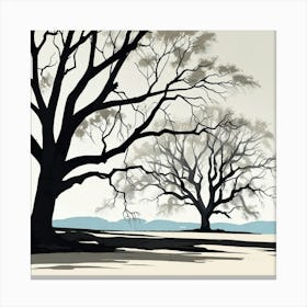 Oak tree 2 Canvas Print