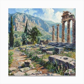 Delphi Canvas Print