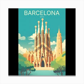 Barcelona Canvas Print