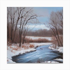 Winter'S Day Canvas Print