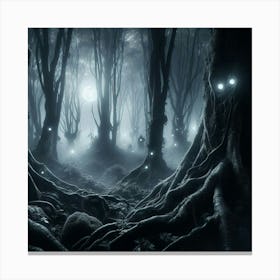 Dark Forest 89 Canvas Print