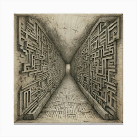 Labyrinth Canvas Print