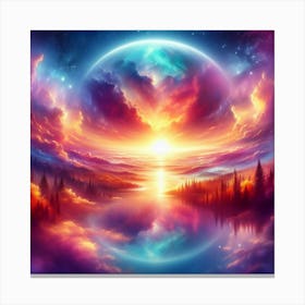 Psychedelic Painting 2 Canvas Print