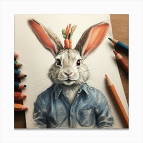 Bunny Rabbit 9 Canvas Print