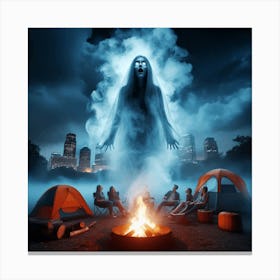 Ghost Camp Canvas Print