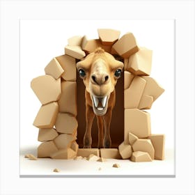 Camel Canvas Print