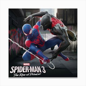 Spider-Man 3: The Rise of Prowler Canvas Print