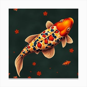 Koi Fish 86 Canvas Print