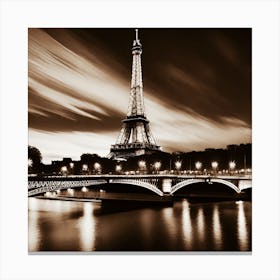 Paris Eiffel Tower 134 Canvas Print