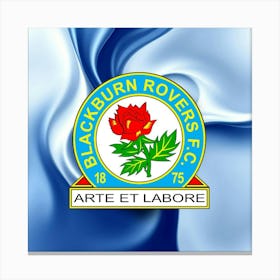 Blackburn Rovers F.C Logo Wall Art 14 Canvas Print