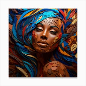 Afrofuturism 32 Canvas Print