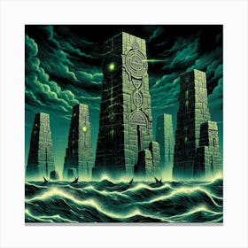 Towers Of The Ocean Canvas Print