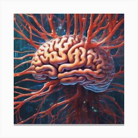 Brain 6 Canvas Print