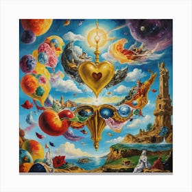 'Heart Of Heaven' Canvas Print