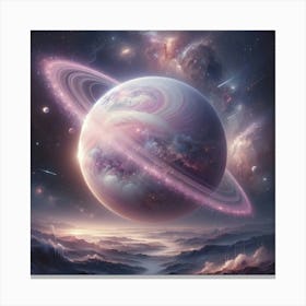 Pastel Paradise: Symphony of Serenity. Canvas Print