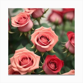 Roses Canvas Print