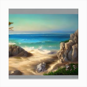 Landscape Painting Canvas Print