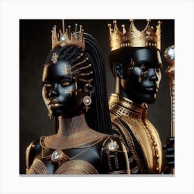 DIVINE ROYALTY Canvas Print