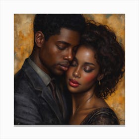 Echantedeasel 93450 African American Black Love Stylize 970 Eba3e78c 190e 4ec5 A497 7d0c4e5f57c4 Canvas Print