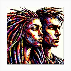 Relationships Mastered - Together Rising Canvas Print