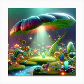 Fairy Garden 1 Canvas Print