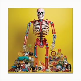 Skeleton 1 Canvas Print