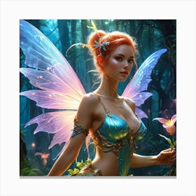 Fairy Glowing Fairy 1 Canvas Print