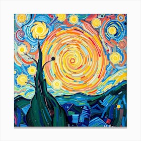 Starry Night 21 Canvas Print