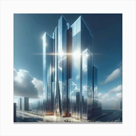 Skyscraper 1 Canvas Print