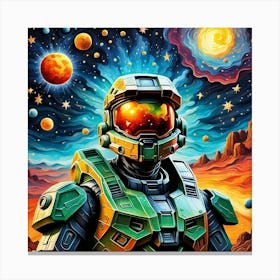 Halo Universe Canvas Print
