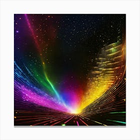 Abstract Space Canvas Print