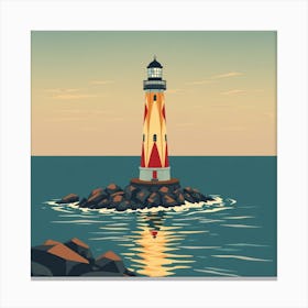 Lighthouse 6 Canvas Print