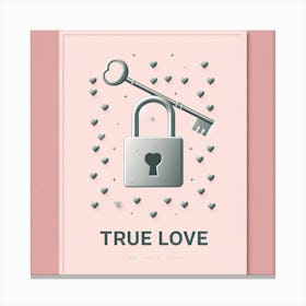 True Love Canvas Print