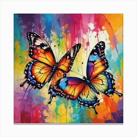 Butterfly Painting 146 Canvas Print