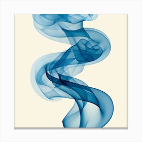 Blue Smoke 3 Canvas Print