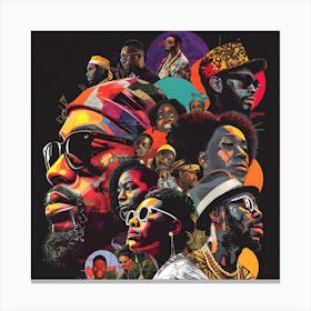 Kings Of Reggae 1 Canvas Print