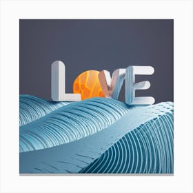 Love 7 Canvas Print