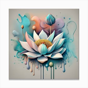 Lotus Flower 41 Canvas Print