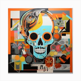 'Skull' 9 Canvas Print