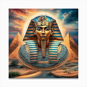 Egyptian Pharaoh 5 Canvas Print