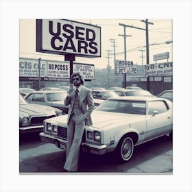 Used Cars 1 Canvas Print