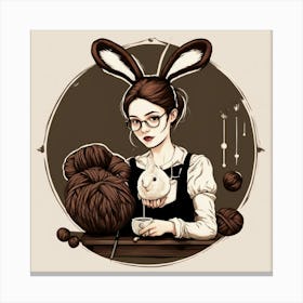 Bunny Rabbit 1 Canvas Print