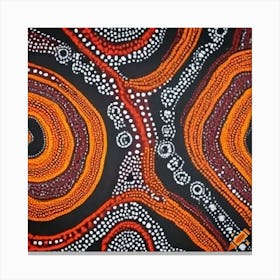 Aboriginal Art Canvas Print