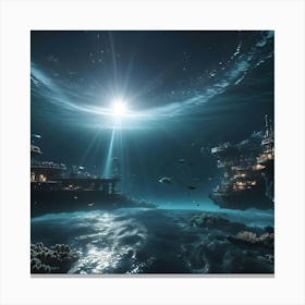 Depths Of The Imagination 11 Canvas Print
