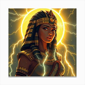 Egyptian Goddess 28 Canvas Print