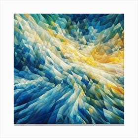 Abstract Background Canvas Print